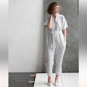 OFFON Clothing Line Jumpsuit Stripes